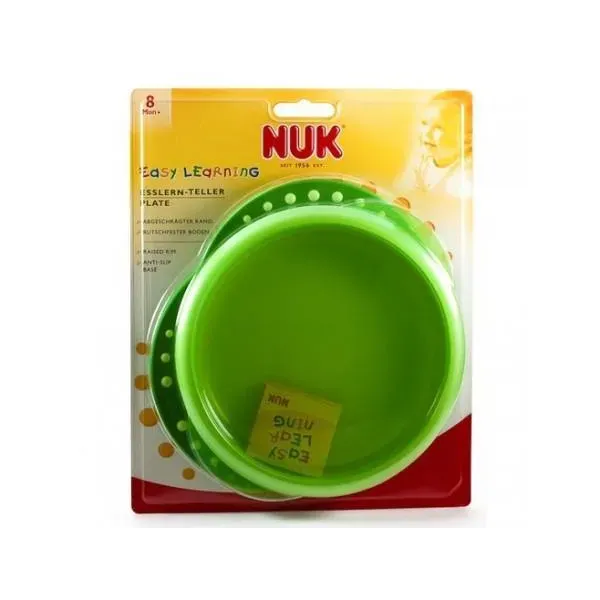 Plato Con Tapa Easy Learning Nuk
