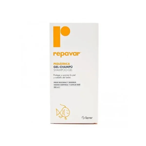Repavar Pediatric Gel Shampoo 200ml