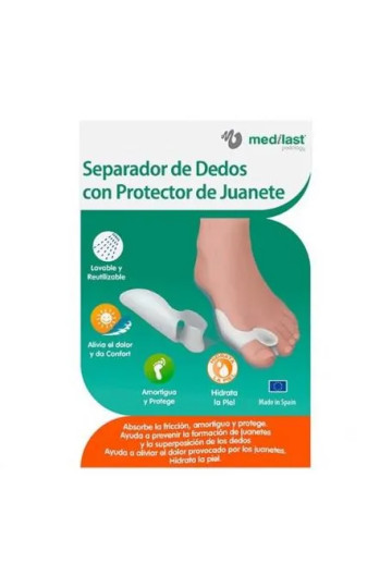 Separador De Dedos Con Protector Medilast