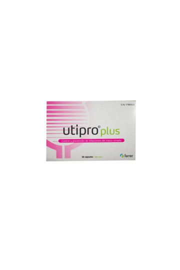 Ferrer Utipro Plus 30 Cápsulas