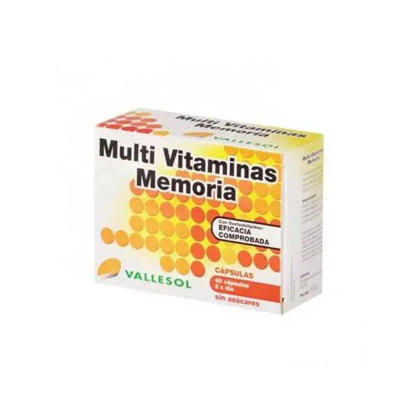 Vallesol Multi Vitamins Memory 40 Capsules