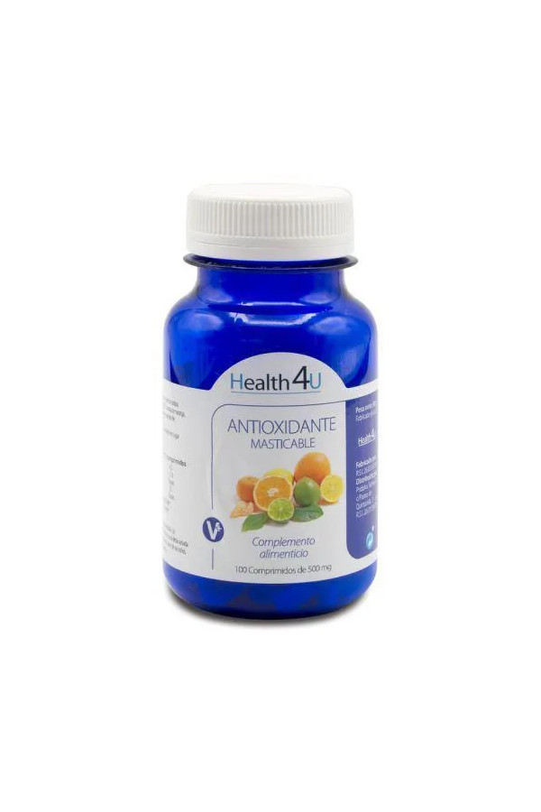 H4u Antiox Masticable 100 Comprimidos De 500 Mg