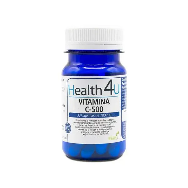 H4u Vitamina C-500 30 Cápsulas De 700 Mg