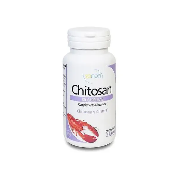 Sanon Chitosán 80 Cápsulas 470 Mg