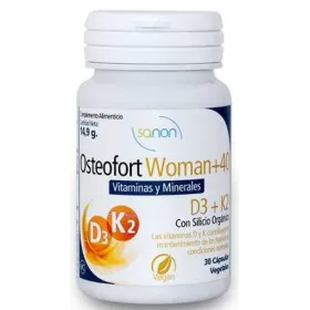 Sanon Osteofort Woman 40 30 Cápsulas Vegetales De 495 Mg