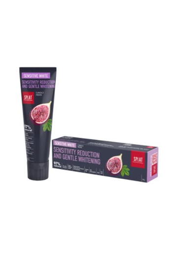 Splat Sensitive White Toothpaste 125g