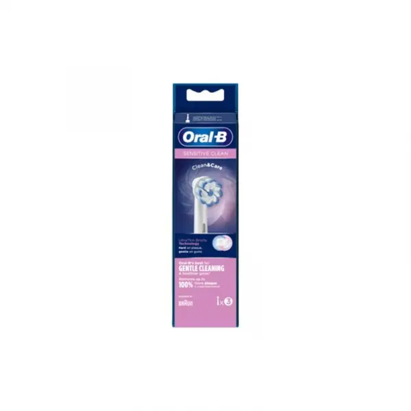 Oral-B Sensitive Clean Replacement Brush Head 3 pcs.