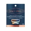 Gillette King Neck Razor Blades 3 Units