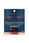 Gillette King Shaver And Profiling Blades 3 Units