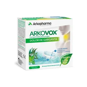 Arkopharma Arkovox Sore Throat Mint 20 Tablets 