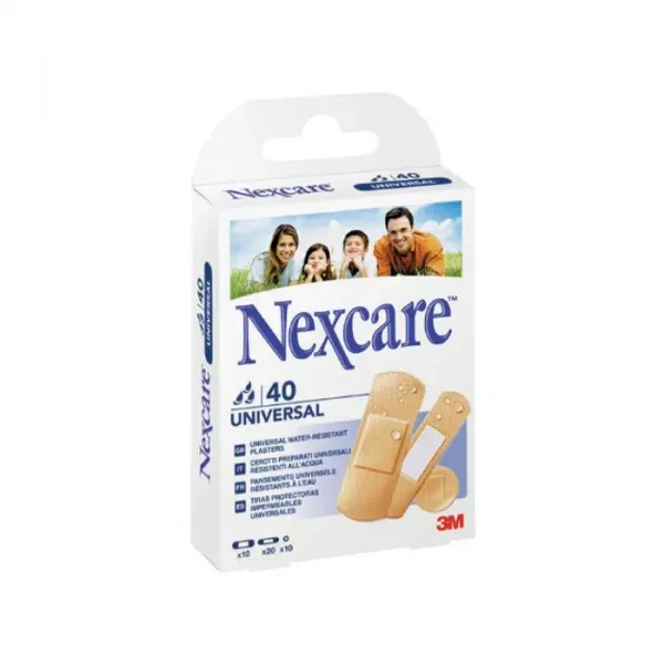 3M Nexcare Universal Plasters 40U