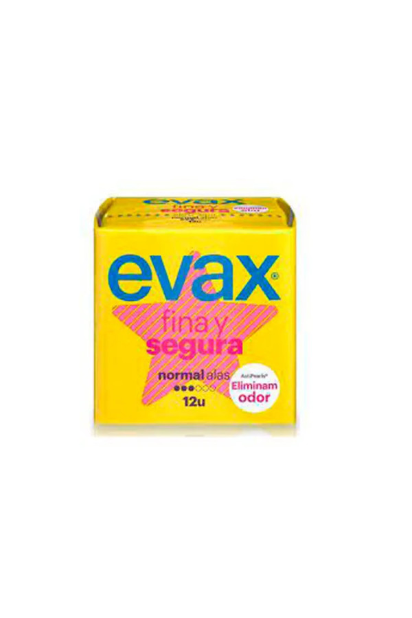 Evax Thin Safe Pads Wings Normal 12U