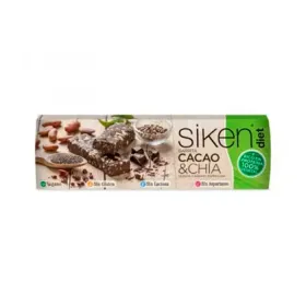 Siken Diet Vegan Cocoa Chia Bar 1U 