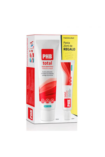 Phb Total Toothpaste 100+25ml  