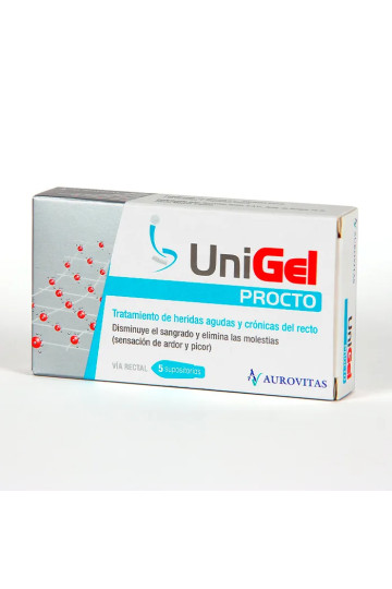 Apotex Unigel Procto 5 Suppositories 