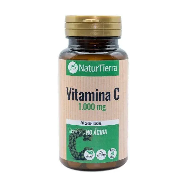 Naturtierra Vitamina C 30 Comprimidos