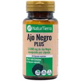 Naturtierra Ajo Negro Plus 20 Caps Vegetales
