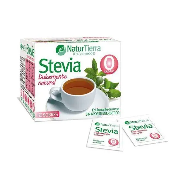 Naturtierra Stevia Edulcorante 60 Sobres