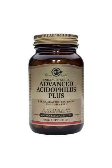 Solgar Advanced Acidophilus Plus 60 Capsules