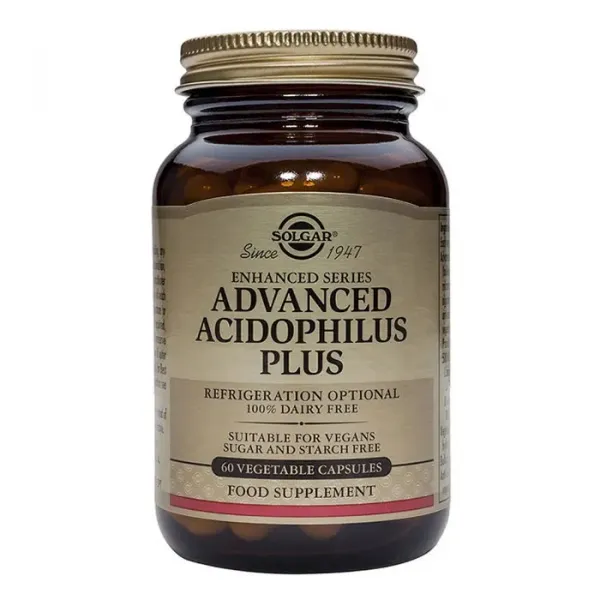 Solgar Advanced Acidophilus Plus 60 Capsules