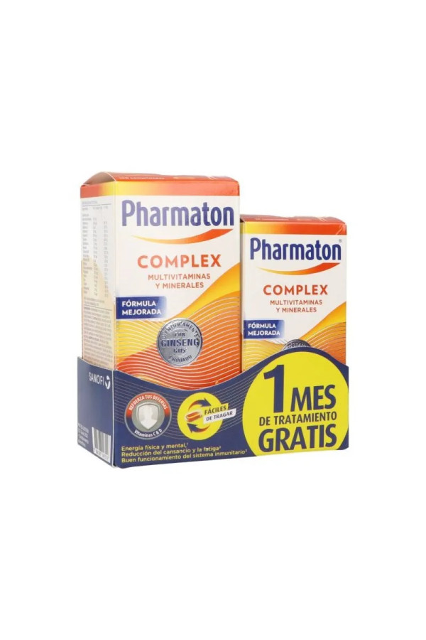 Pharmaton Complex 2.0 40mg 100+30 Tablets Free Gift