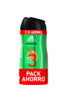 Adidas Active Start Shower Gel 2 X 400ml