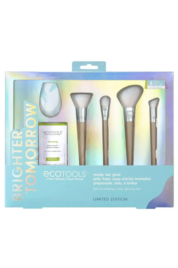 Ecotools Brighter Tomorrow Ready Set Glow Set 5 Pieces