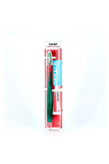 Lacer Soft Toothbrush + Toothpaste 5ml