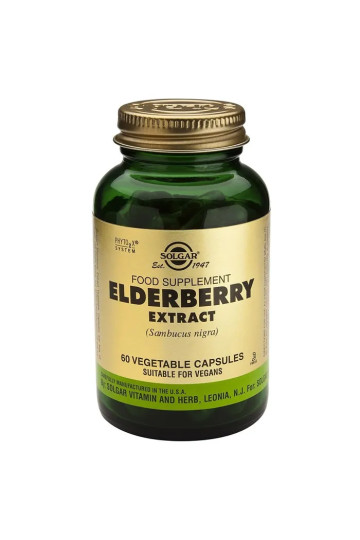 Solgar Spf Elderberry 60 Capsules