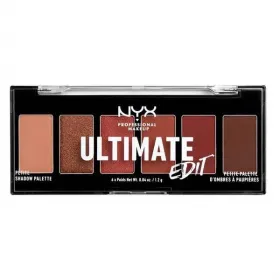 Nyx Ultimate Edit Petite Shadow Palette Warm Neutrals 6x1,2