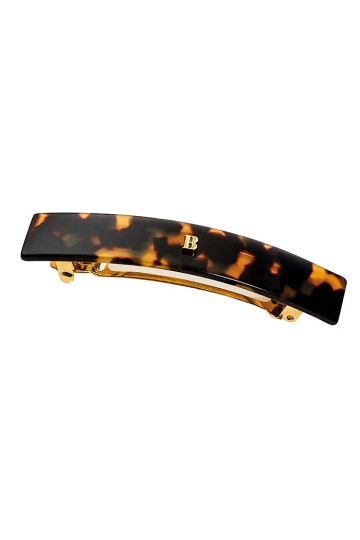 Balmain Hair Clip Medium Tortoise Shell