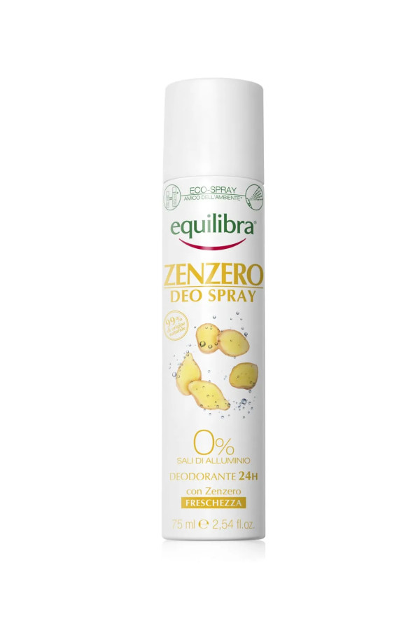 Equilibra Desodorante Spray Ginger 75ml