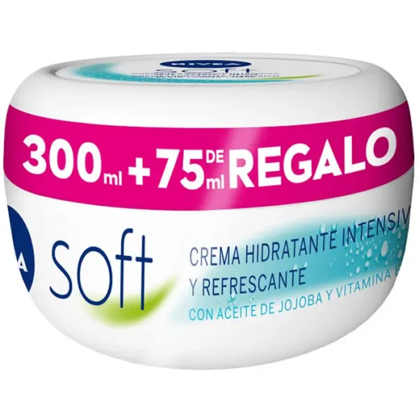 Nivea Soft Moisturizing Body Cream 300ml+75ml