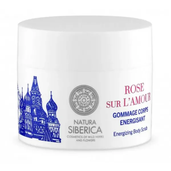 Natura Siberica Amour Rose Energizing Body Scrub 200ml