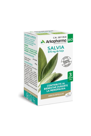Arkocapsulas Sage 45 Capsules
