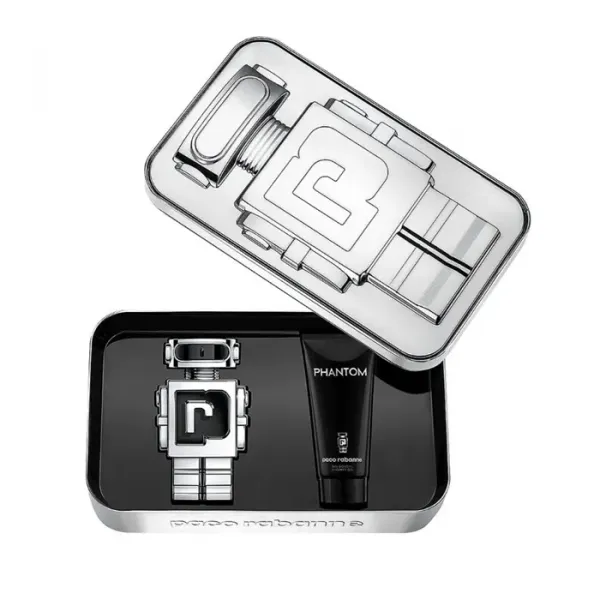 Paco Rabanne Phantom Eau De Toilette Spray 100ml Set 2 Pieces