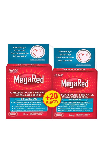 Megared 500mg 80 Capsules