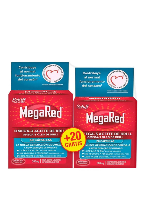 Megared 500mg 80 Capsules