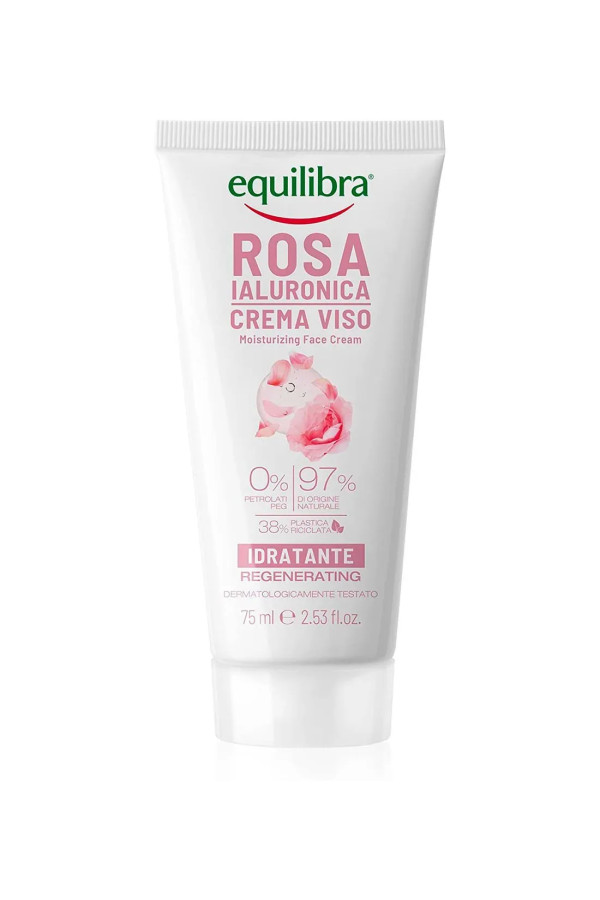 Equilibra Rose Ialuron Face Moi Cr 75