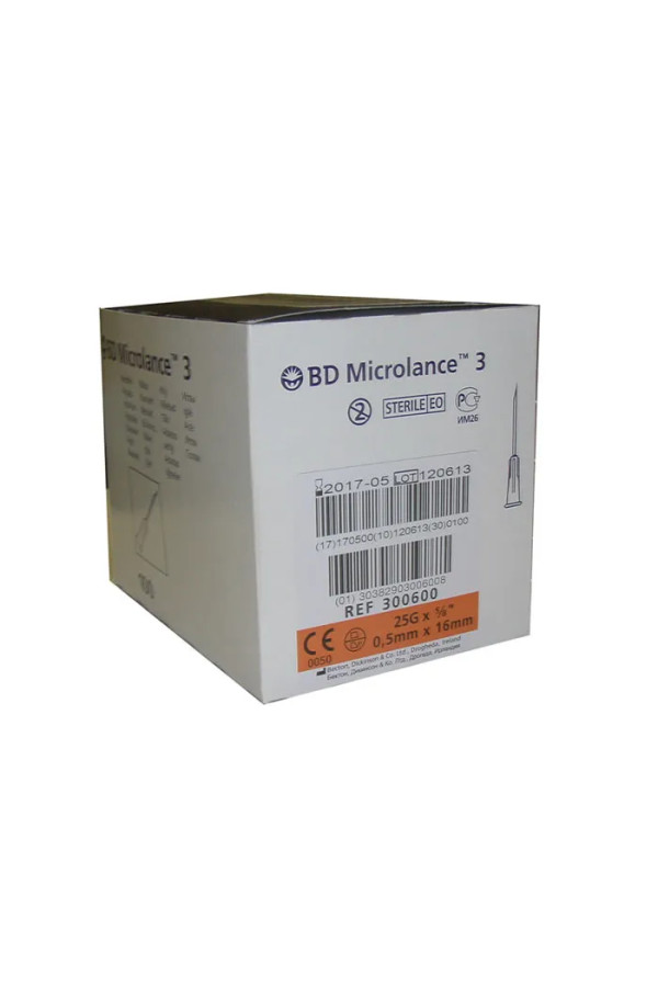 BD Microlance Needle 0,5mm x 16mm 100 Units