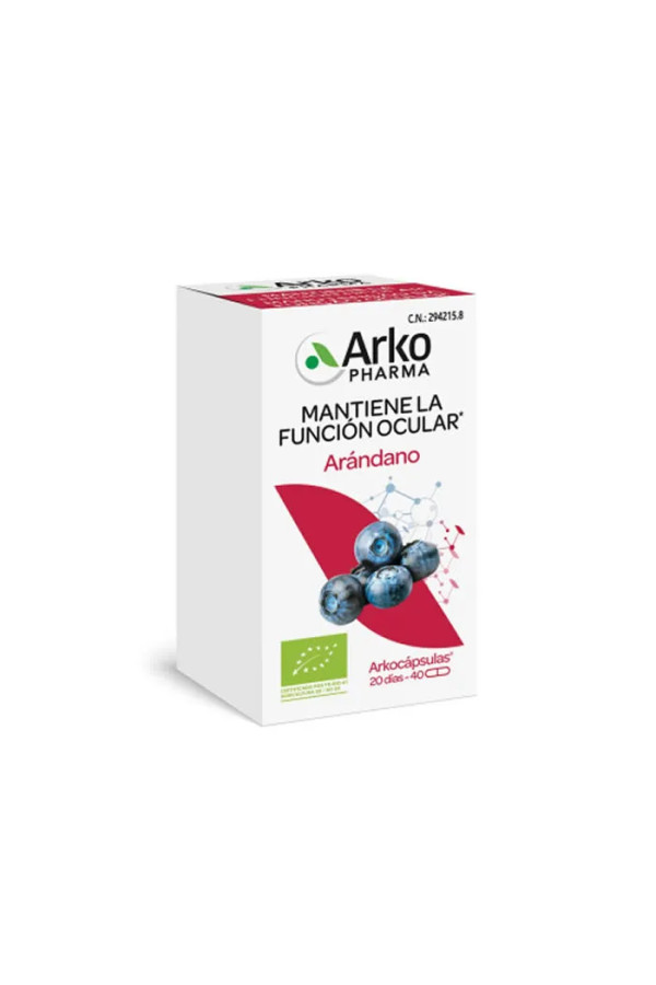 Arkopharma Blueberry 40 Capsules