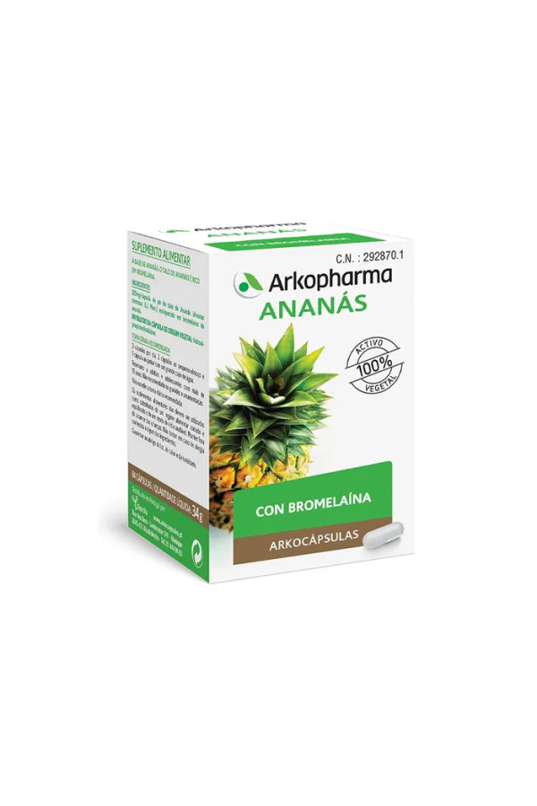 Arkopharma Arkocapsulas Ananas 84 Capsules