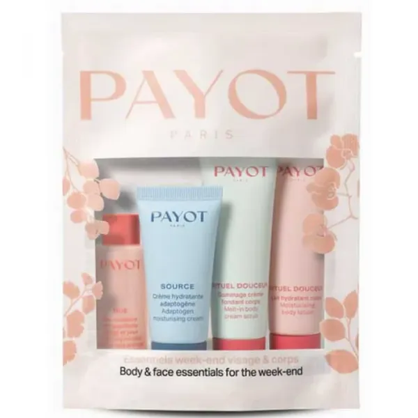 Payot Body y Face Essentials For The Weekend Set 4 Pieces