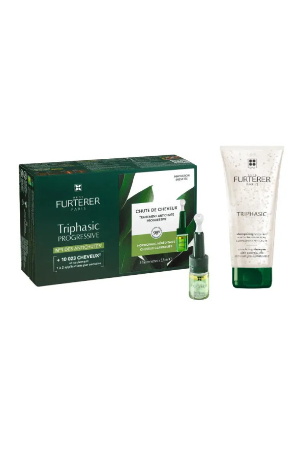 Rene Furterer Triphasic Progressive 8x5.5ml Set 2 Pieces