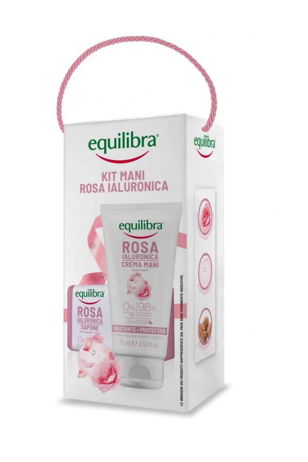 Equilibra Rosa Ialuronica Manos Set