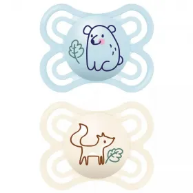 Mam Perfect Pacifier 2-6M 2 Units Blue