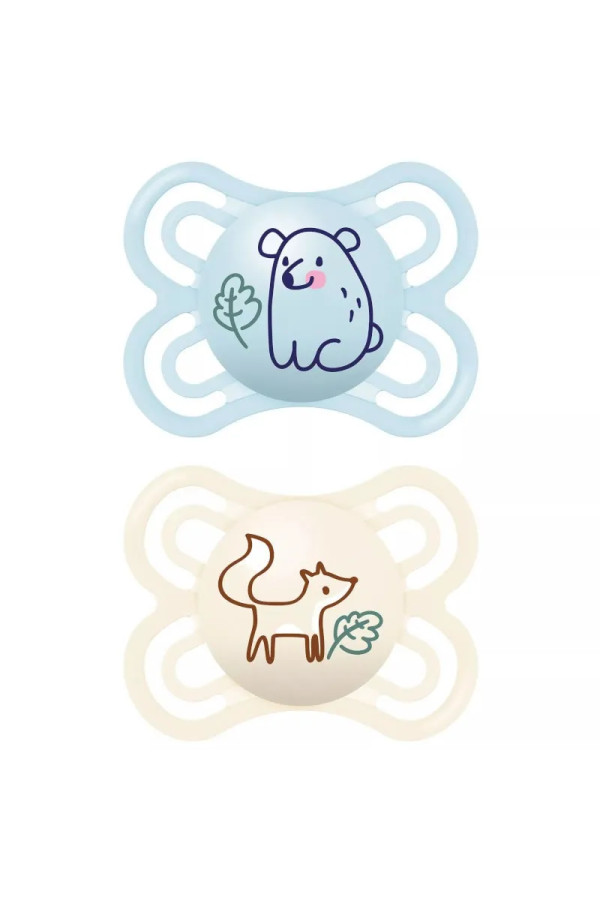 Mam Perfect Pacifier 2-6M 2 Units Blue