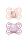 Mam Perfect Pacifier 2-6M 2 Units  Pink