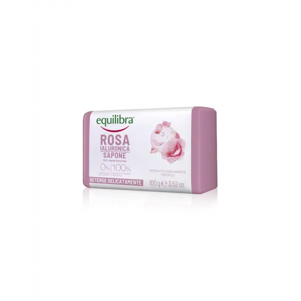 Equilibra Rose Hialuron 100 Veget Soap