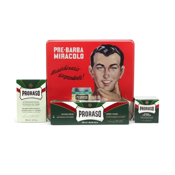 Proraso Vintage Gino Set 4 Pieces